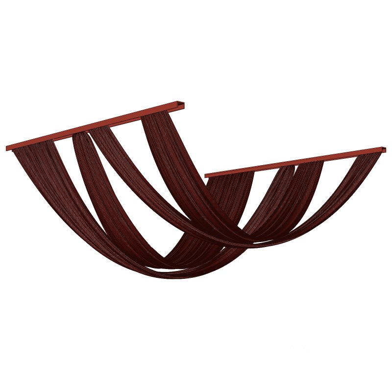 Ceiling Drape Curtain Panels vol 04 Image 3