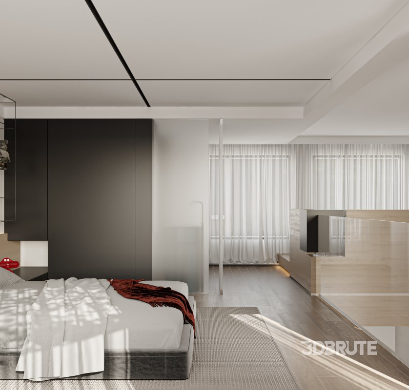 living room dining room bedroom Image 5