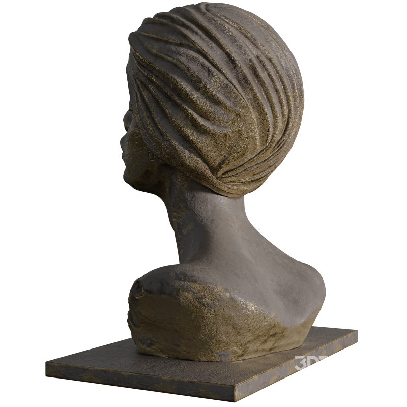 Old ancient wooden Sculpture Image 4