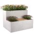 Modern concrete planter bench - Thumbnail 4