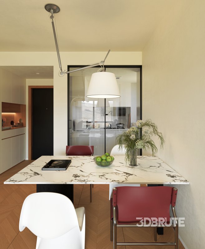 Modern living and dining room Image 4