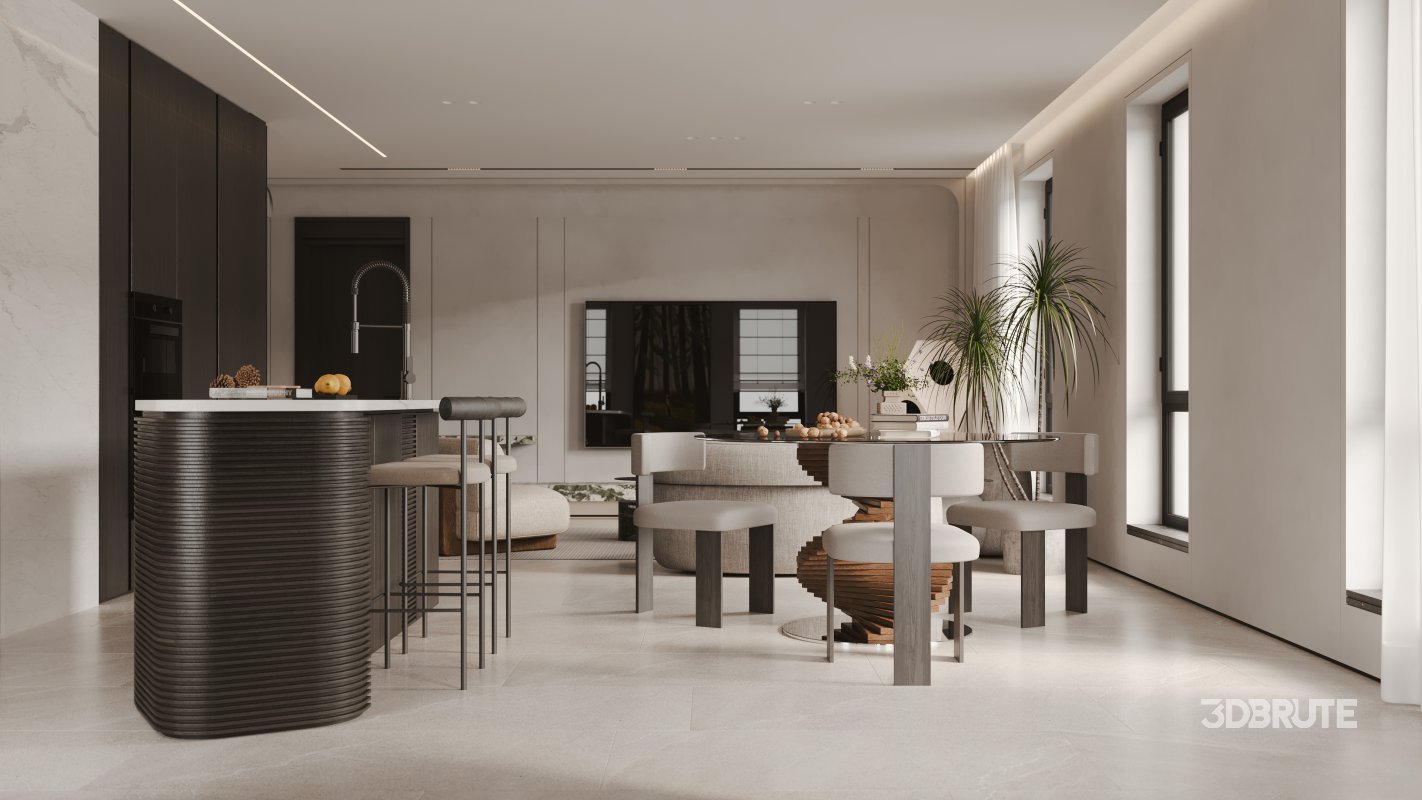 living room dining room Image 1