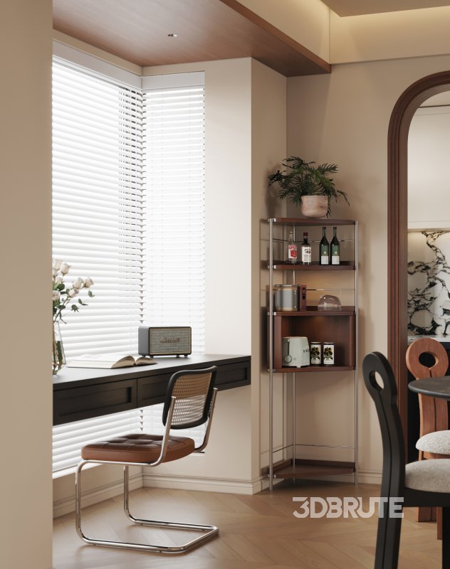 Eclectic medieval living and dining room Image 4