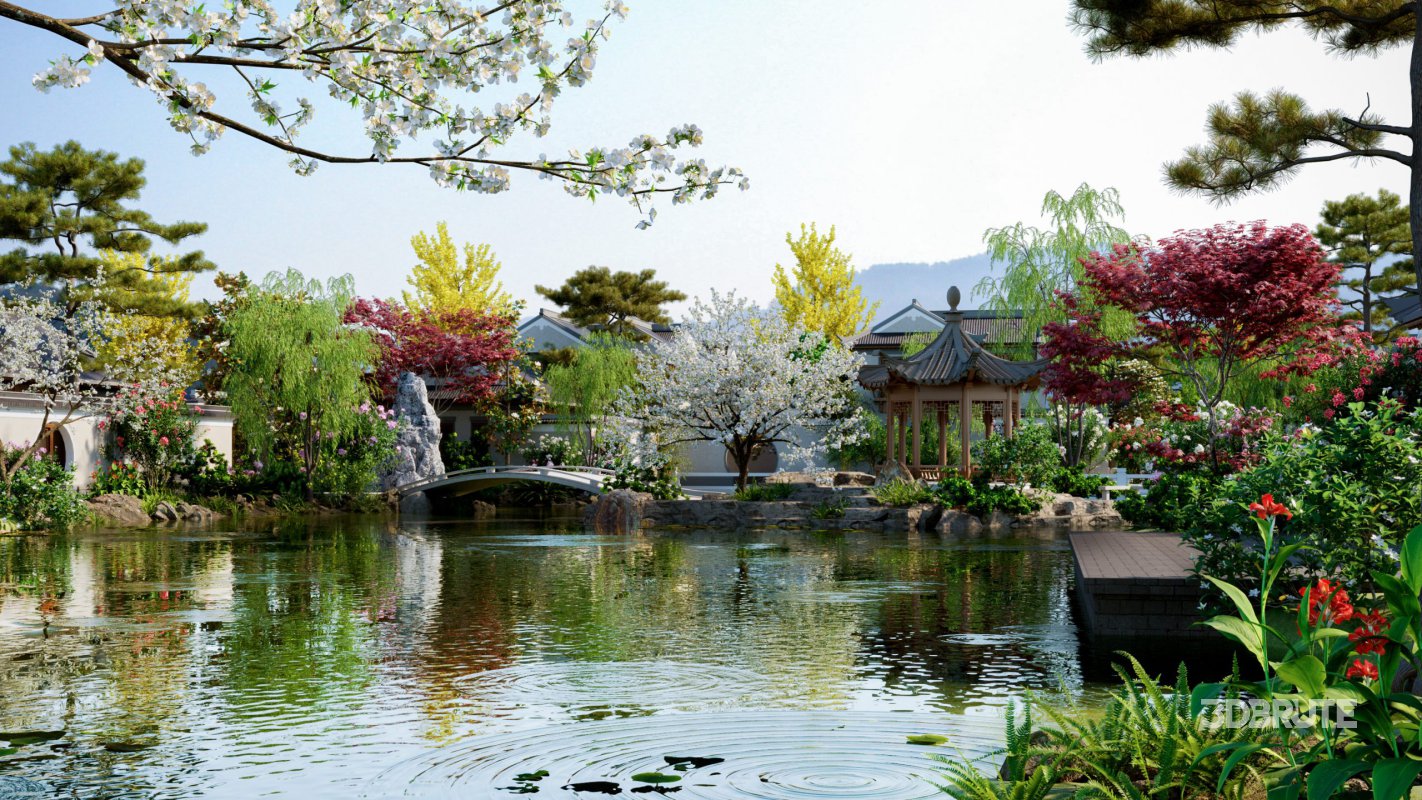 Collection 17 – Chinese garden Image 1