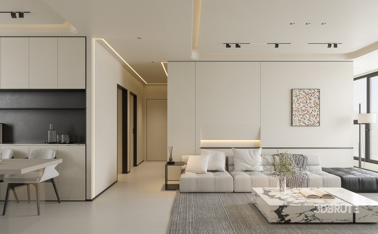 living room dining room Image 1