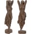 Wooden Woman Stand Statue - Thumbnail 6