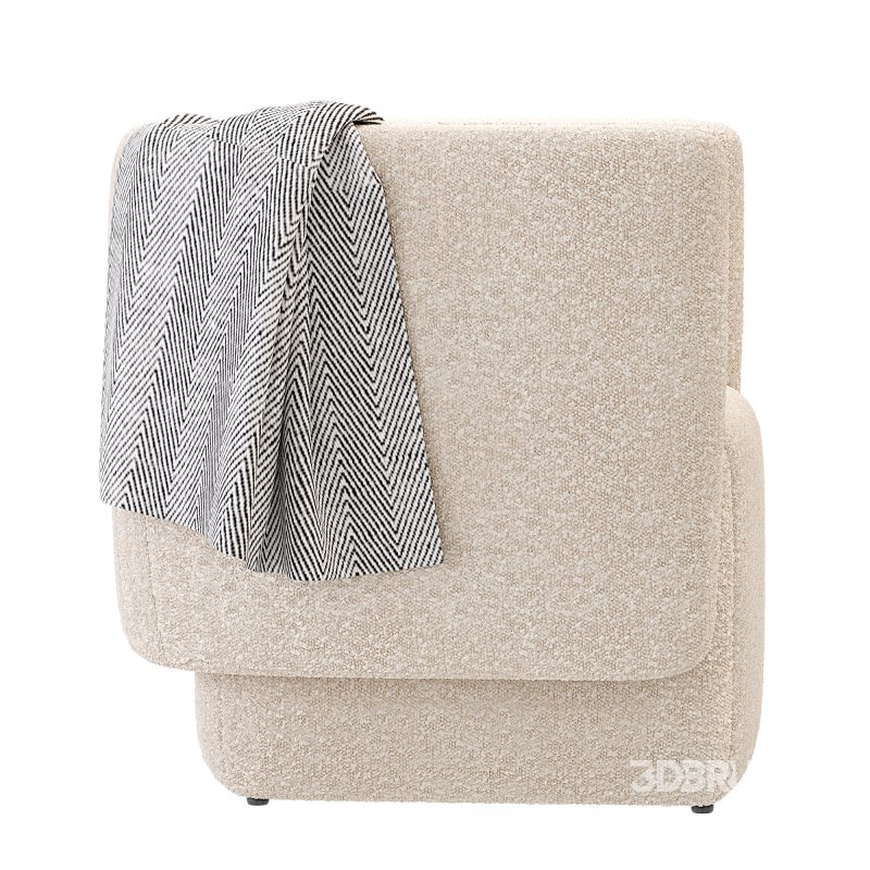 Linus Upholstered Armchair Image 3