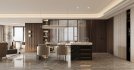 Modern living room and dining room interior scene - Thumbnail 3