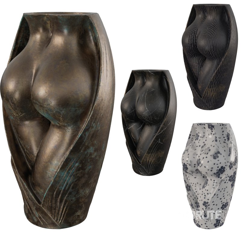 4 Type Material Butt Pot Image 2