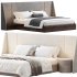 Nova Domus Janice Modern Bed and Nightstands by modishstore - Thumbnail 5