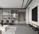 Modern living room and dining room interior scene - Thumbnail 7