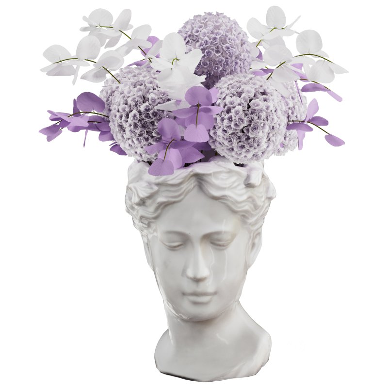 Face Vase Decoration Image 1