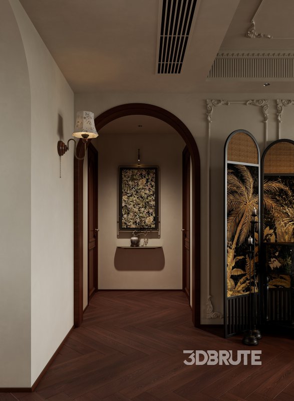 Medieval living and dining room Image 5