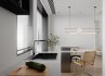 Modern living room and dining room interior scene - Thumbnail 4