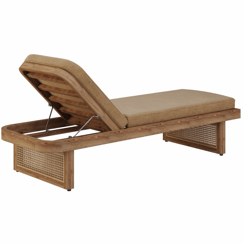 Merit Outdoor Chaise Lounge Image 7