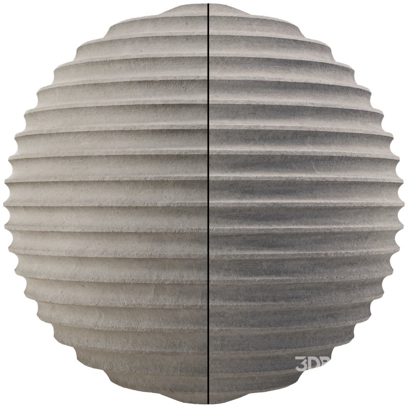 Fluted Concrete 01 (Seamless) Image 5