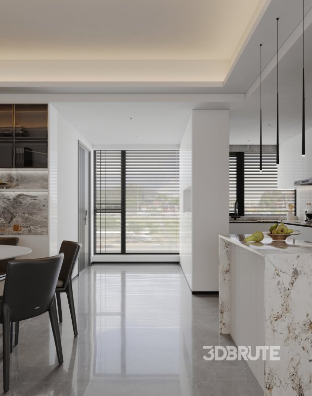 living room dining room Image 6