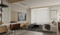 Modern living room and dining room interior scene - Thumbnail 2