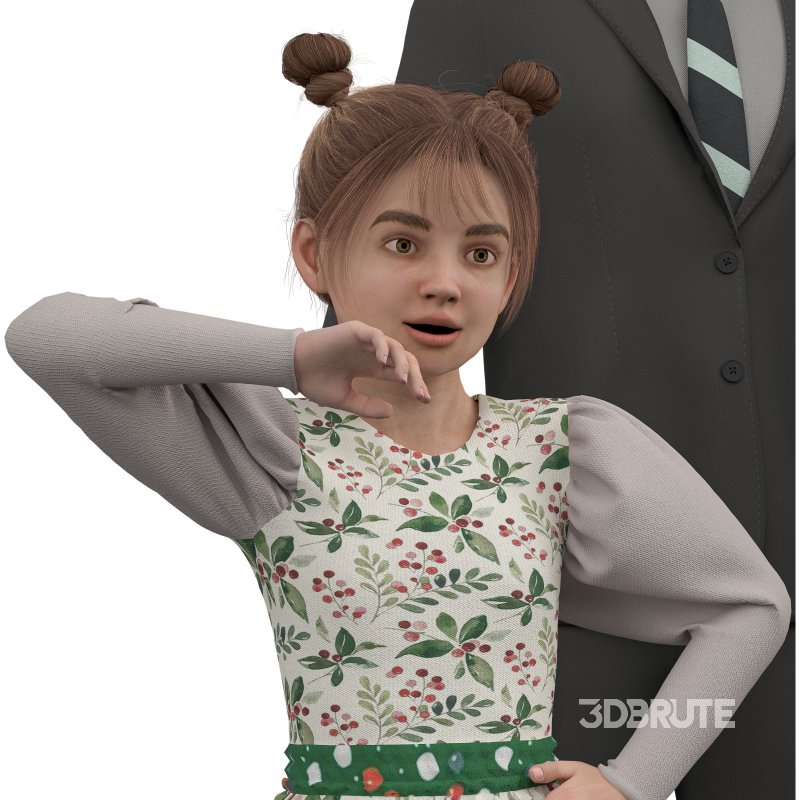 Family in Christmas Day Image 5