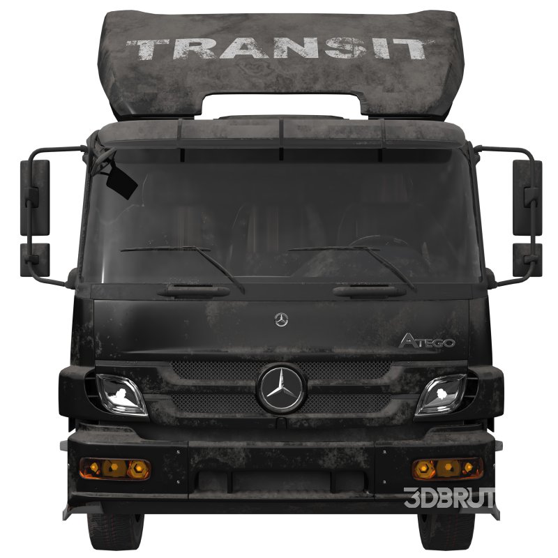 Truck With Rock Transport Image 5