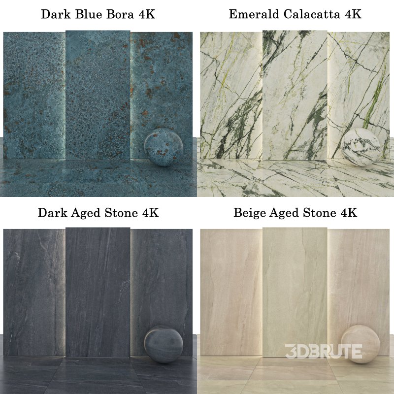 Stone 134 (emerald,Calcatta,Aged,bora) Image 2