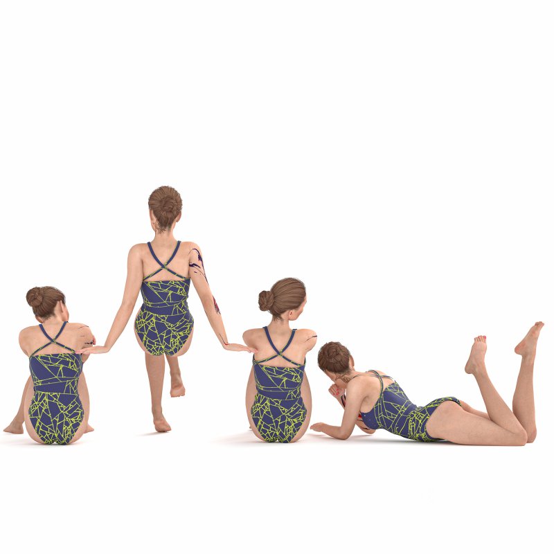 cute woman in bikini 04 poses Image 4