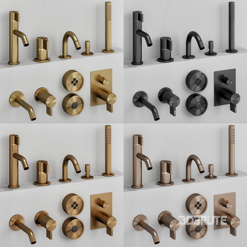 Ritmonio Dot 316 round faucet collection Image 2