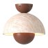 Nerio Travertine Ceiling Light - Thumbnail 3
