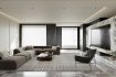 Modern living room and dining room interior scene - Thumbnail 2