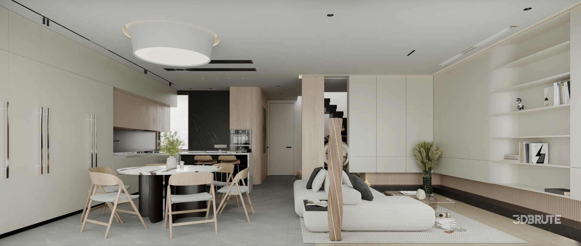 living room dining room Image 1