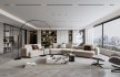 Modern living room and dining room interior scene - Thumbnail 3