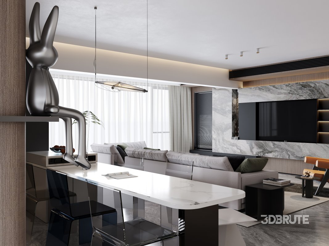 living room dining room Image 2