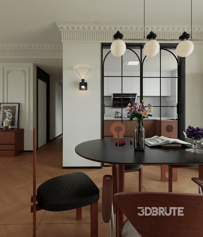 Eclectic living and dining room Image 4