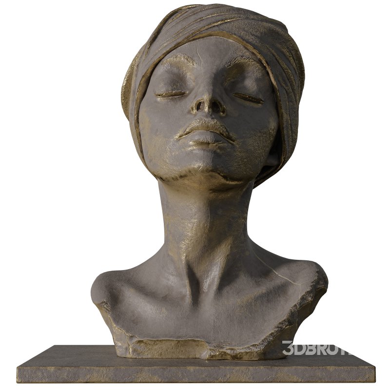 Old ancient wooden Sculpture Image 5