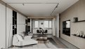 Modern living room and dining room interior scene - Thumbnail 7