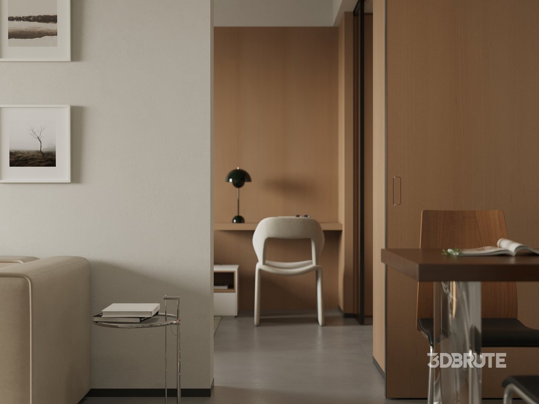 living room dining room bedroom Image 3