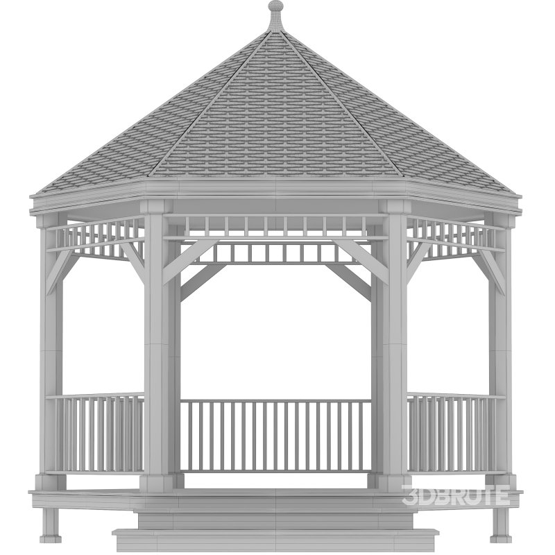 Stunning Gazebo Backyard Image 1