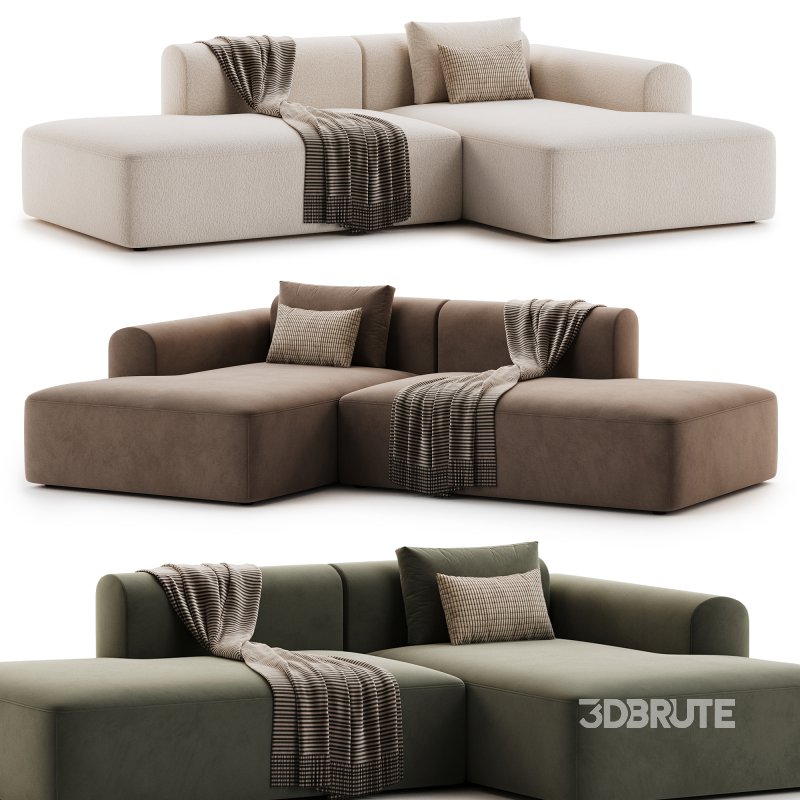 Tenksom Klein Ecksofa Rund Image 4