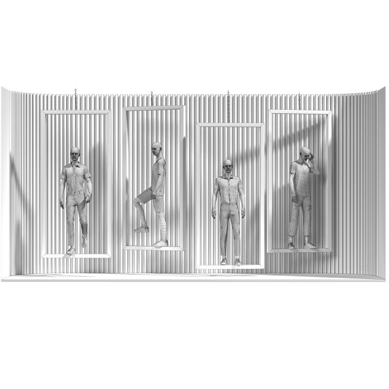 Vitrin Clothes Store Man Image 7