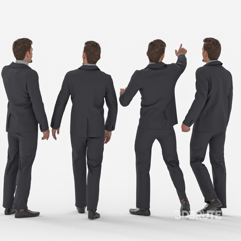 Boss Business man 04 poses Image 1