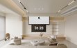 Modern living room and dining room bedroom interior scene - Thumbnail 1