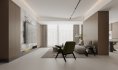 Modern living room and dining room interior scene - Thumbnail 6