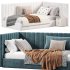 Sofa bed Avalon Upholstered by pbteen - Thumbnail 4