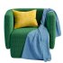 Linus Upholstered Armchair - Thumbnail 1