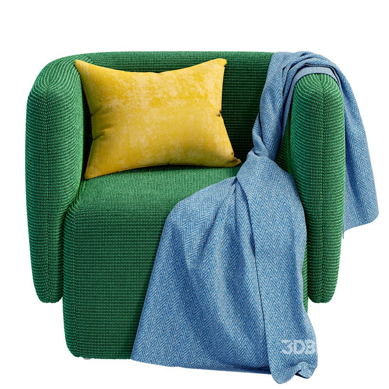 Linus Upholstered Armchair Image 1