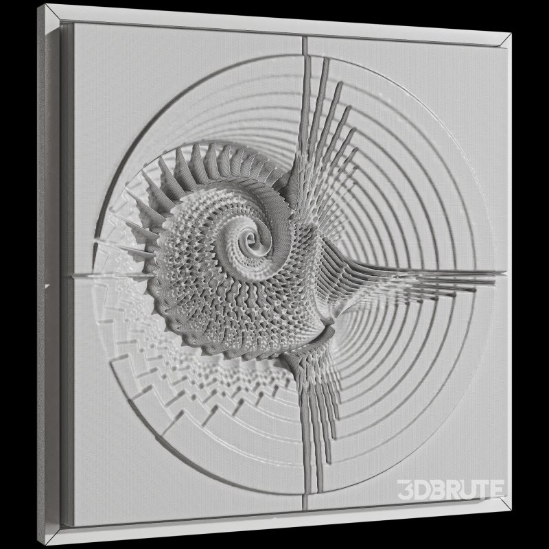 Wall Art Plaster Bas Relief Image 6