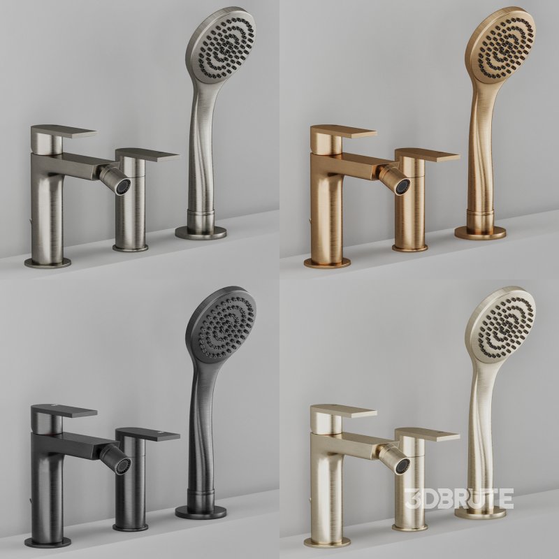 Gessi Manzoni bathroom faucet collection set 1 Image 7