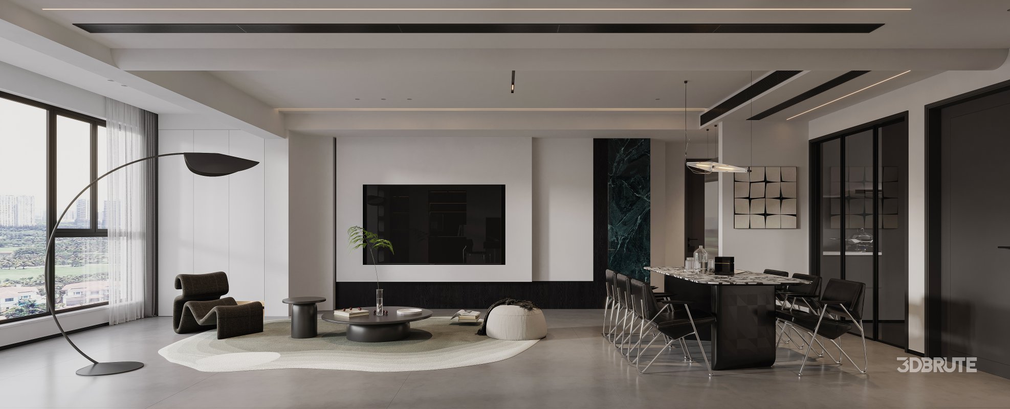 living room dining room Image 2