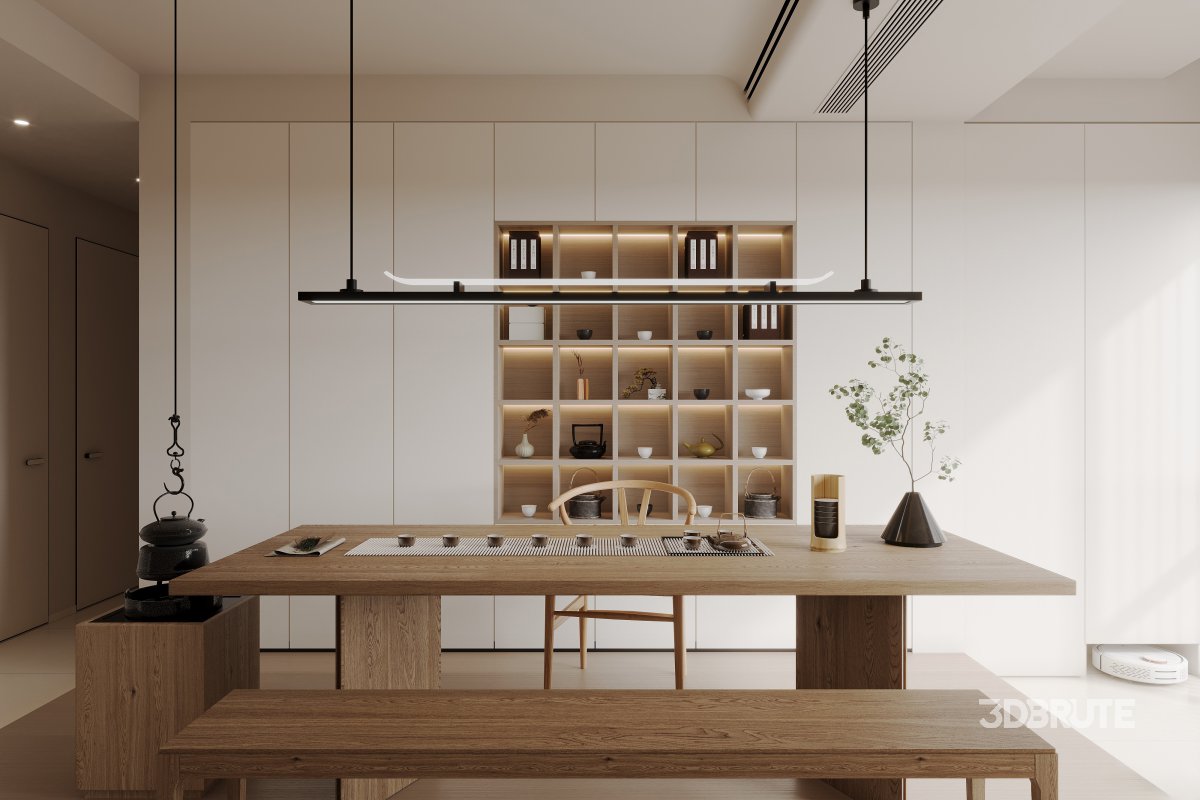 living room dining room bedroom Image 4