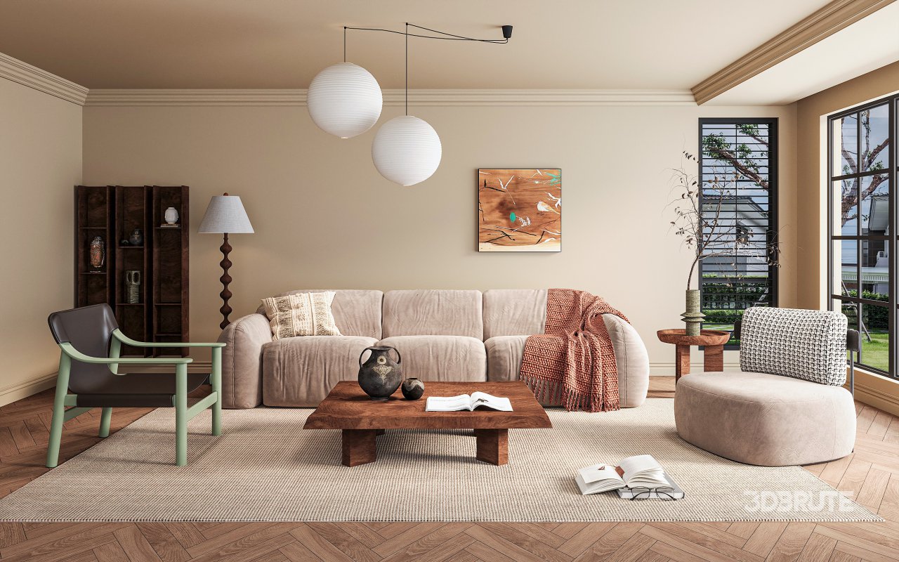 modern living room Image 1